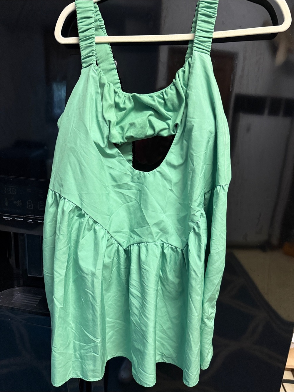 Free Peoplw Movement Mint Green Dress with built in bra